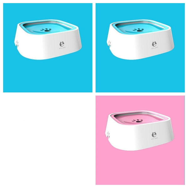 Floating Tray No Spill Pet Water Bowl