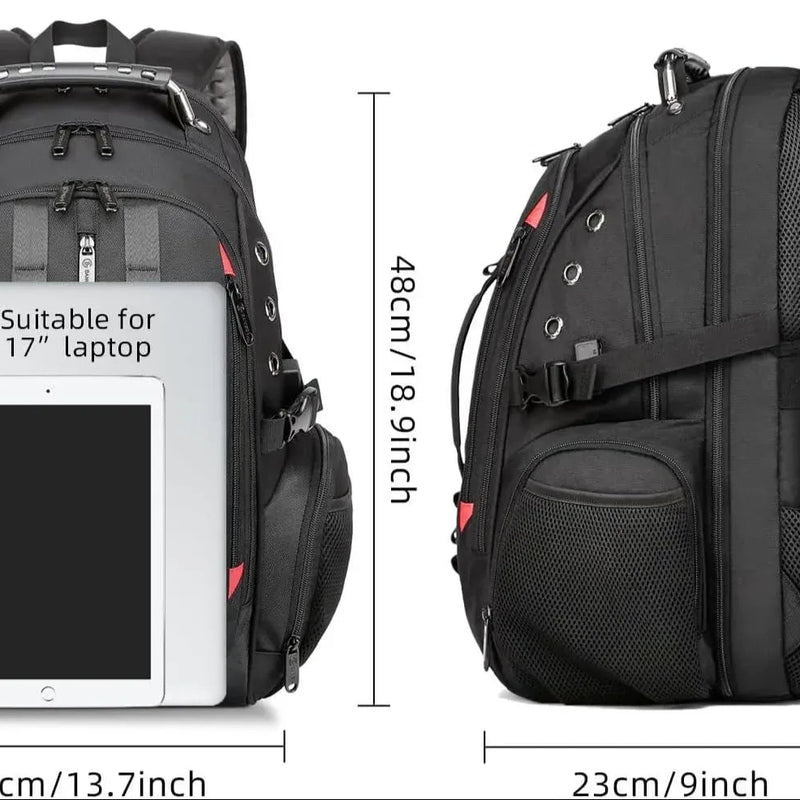 Large Laptop Backpack – 40L TSA-Approved Oxford Travel Pack