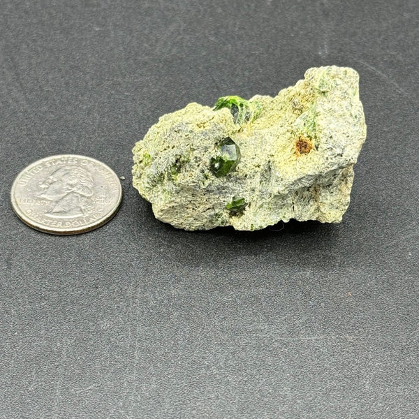 Green Garnet Specimen - 56g