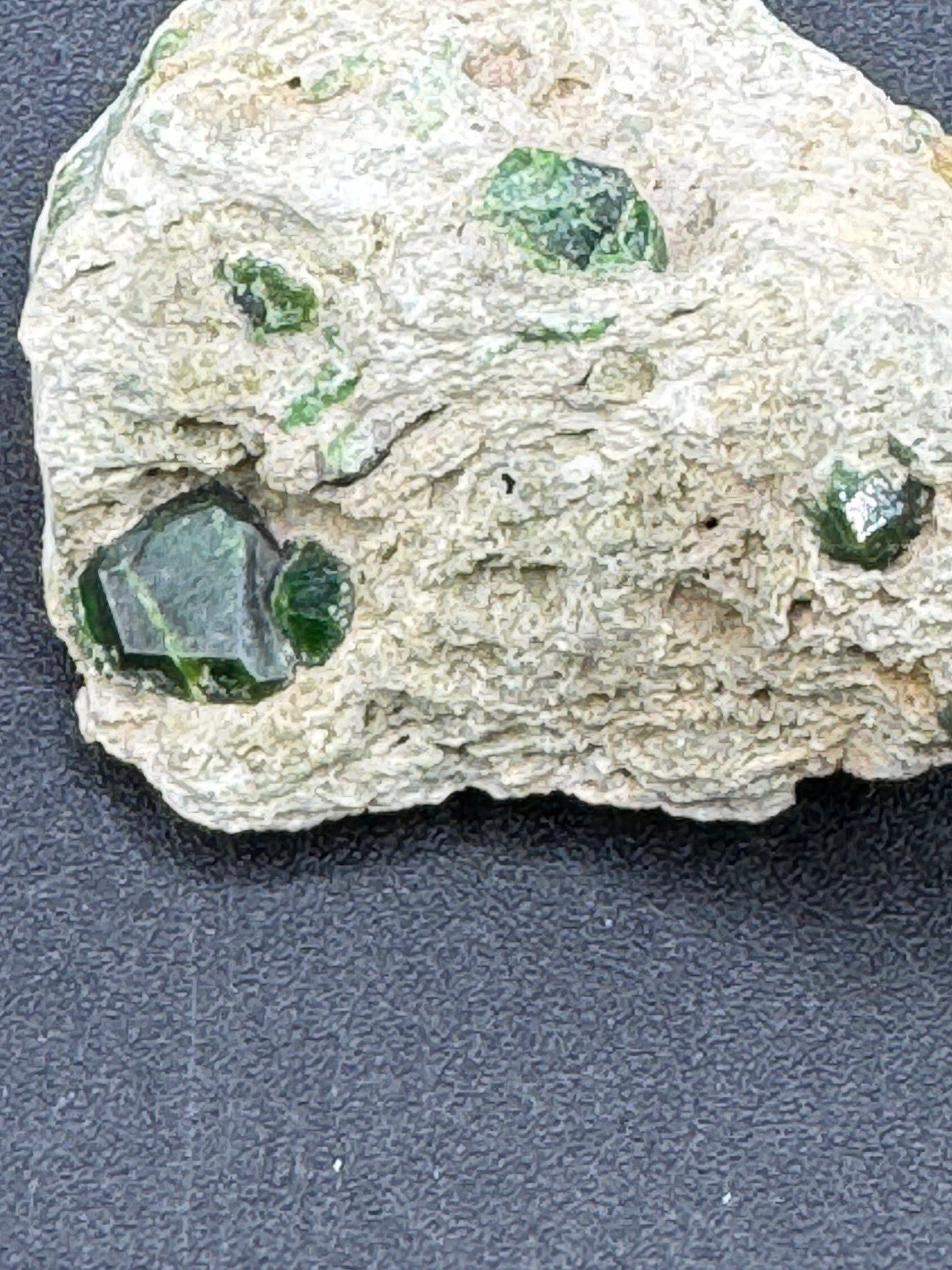Green Garnet Specimen - 45g
