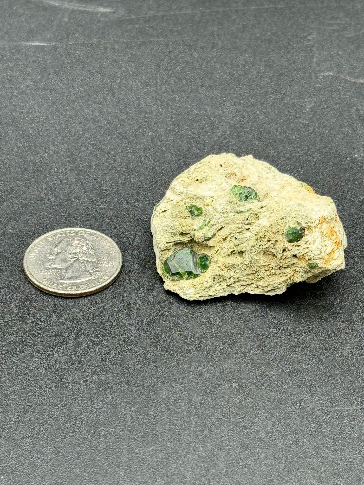 Green Garnet Specimen - 45g