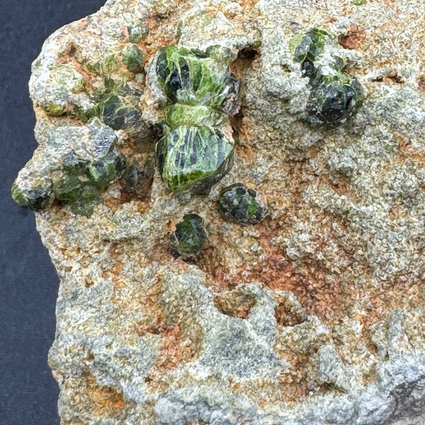 Green Garnet Specimen - 369g