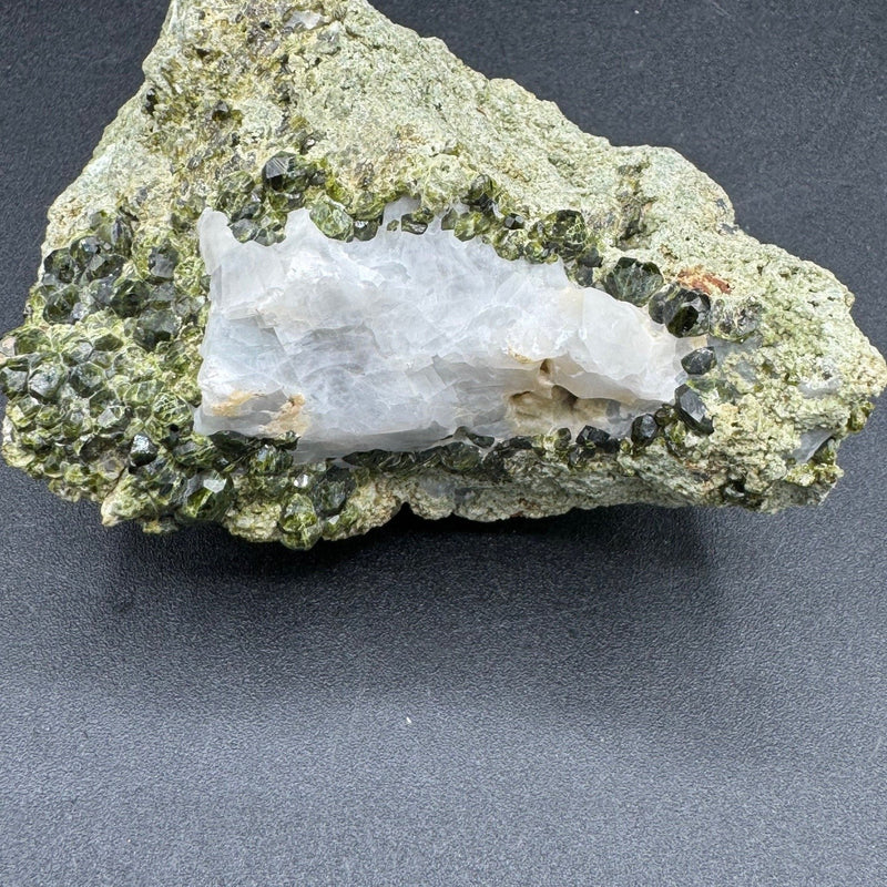 Green Garnet Specimen - 372g
