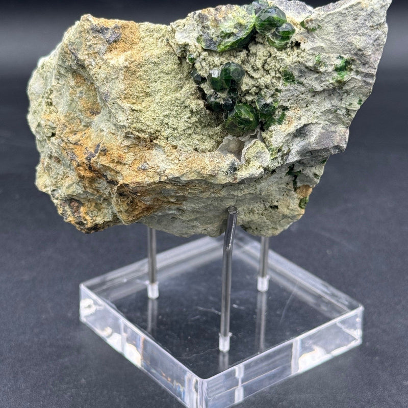 Green Garnet Specimen - 394g