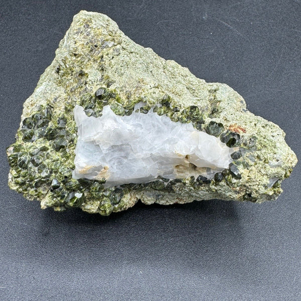 Green Garnet Specimen - 373g