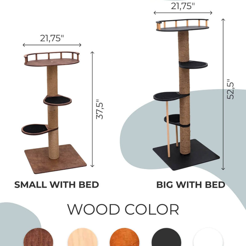 Wooden Cat Tree