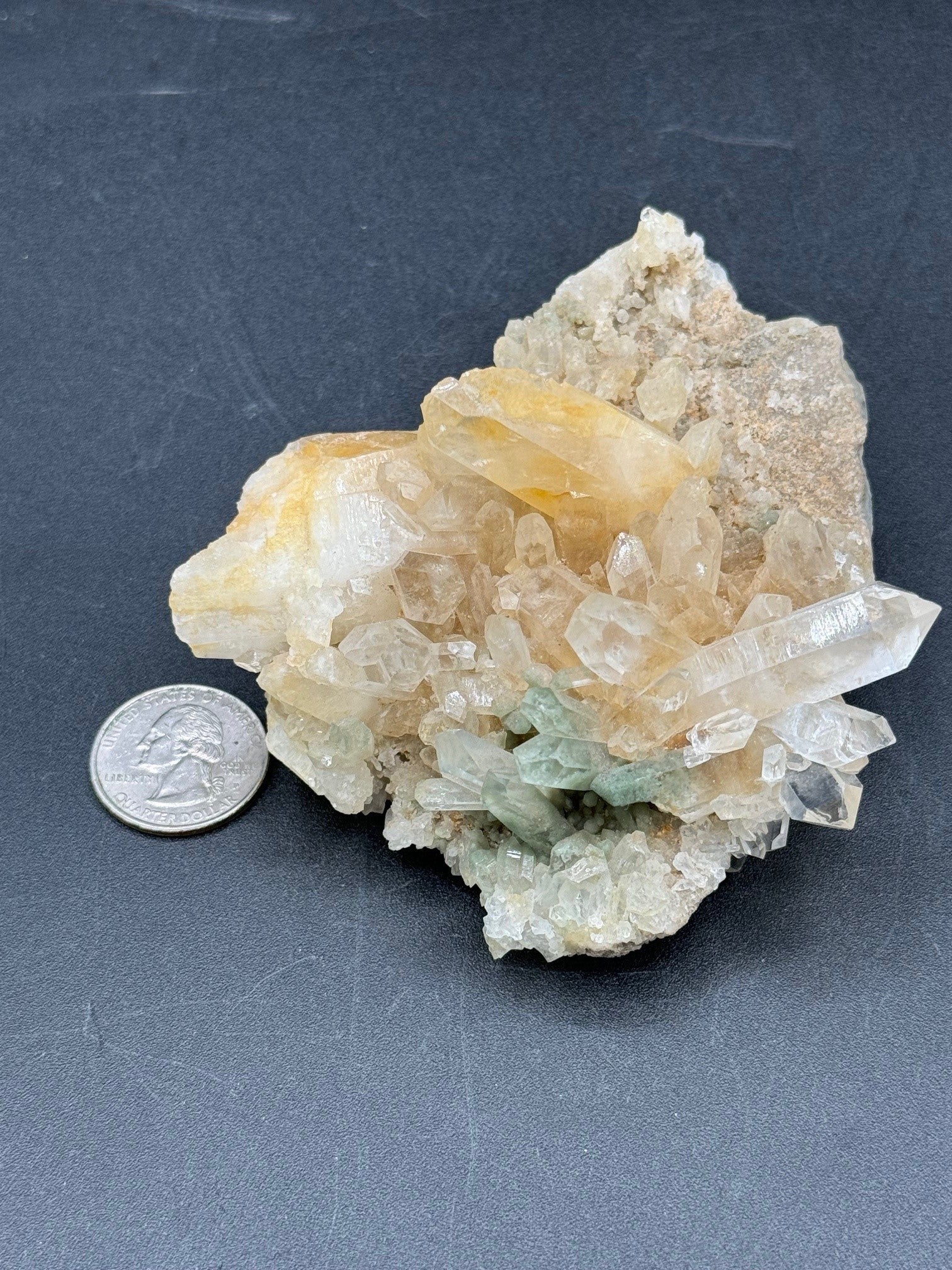 Iron Stained Quartz - 267g