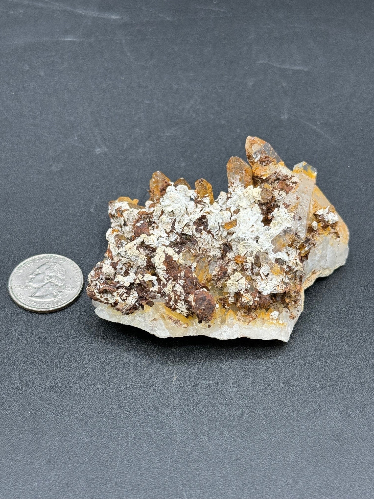 Iron Stained Quartz - 123g