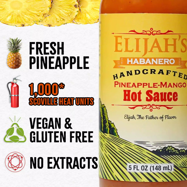 Pineapple-Mango Habanero Hot Sauce