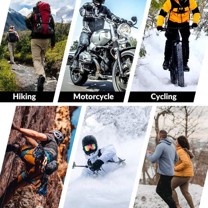 Men's Thermal Fleece Windproof Cycling Pants